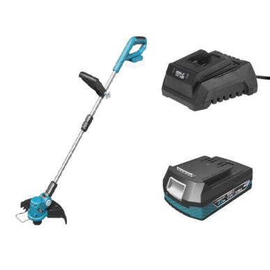 Akumuliatorinis trimeris Dedra DED7016 (DED6991+1x2Ah+kroviklis)