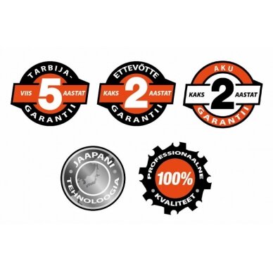 Akumuliatorinis trimeris ECHO DSRM-300, 50,4 V, (be akum. ir krov.) 8 Akumuliatorinis trimeris ECHO DSRM-300, 50,4 V, (be akum. ir krov.) 8