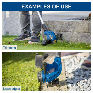 Akumuliatorinis trimeris Scheppach C-LT300-X, 20 V (be akum. ir krov.) 4 Akumuliatorinis trimeris Scheppach C-LT300-X, 20 V (be akum. ir krov.) 4