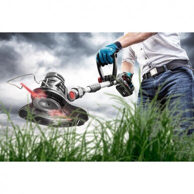 Akumuliatorinis trimeris Graphite 58G030, 18V (be akum. ir be krov.) 1 Akumuliatorinis trimeris Graphite 58G030, 18V (be akum. ir be krov.) 1