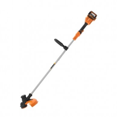 Akumuliatorinis trimeris / žoliapjovė Worx WG183E, 2 x 20 V, 4,0 Ah 1