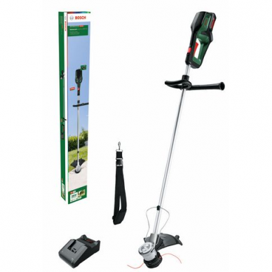 Akumuliatorinis trimeris / žoliapjovė Bosch AdvancedGrassCut 36V-33, 36 V, 1x2,0 Ah Akumuliatorinis trimeris / žoliapjovė Bosch AdvancedGrassCut 36V-33, 36 V, 1x2,0 Ah