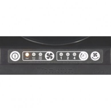 Akumuliatorinis ventiliatorius Makita DCF102Z, 18V 4 Akumuliatorinis ventiliatorius Makita DCF102Z, 18V 4