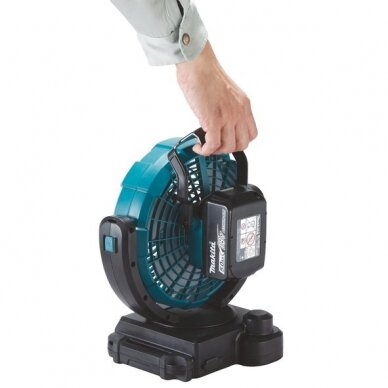 Akumuliatorinis ventiliatorius Makita DCF102Z, 18V 1 Akumuliatorinis ventiliatorius Makita DCF102Z, 18V 1