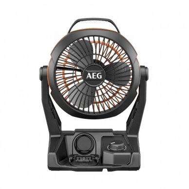 Akumuliatorinis ventiliatorius AEG BAF18-0, 18 V (be akum. ir krov.) 1
