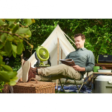 Akumuliatorinis ventiliatorius Ryobi RF18-0, 18 V, (be akum. ir krov.) 2 Akumuliatorinis ventiliatorius Ryobi RF18-0, 18 V, (be akum. ir krov.) 2