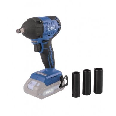 Akumuliatorinis veržliasukis BC-IW350-X 20V, korpusas, Scheppach Akumuliatorinis veržliasukis BC-IW350-X 20V, korpusas, Scheppach