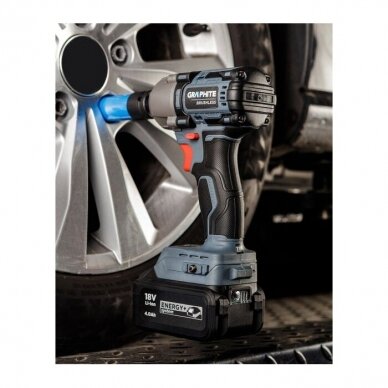Akumuliatorinis veržliasukis Graphite 58G038, 18V, 450Nm 2