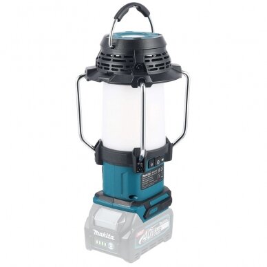 Akumuliatorinis žibintas / radijas Makita MR009GZ, 40V, 1000 lx, (be akum. ir krov.) 2 Akumuliatorinis žibintas / radijas Makita MR009GZ, 40V, 1000 lx, (be akum. ir krov.) 2