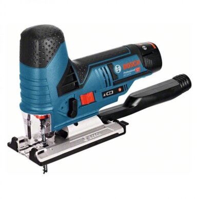 Akumuliatorinių įrankių rinkinys su akumuliatoriumi Bosch GSR + GST + 2x GBA 2.0Ah + GAL, 12V, 2Ah 1 Akumuliatorinių įrankių rinkinys su akumuliatoriumi Bosch GSR + GST + 2x GBA 2.0Ah + GAL, 12V, 2Ah 1