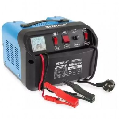 Akumuliatorių įkroviklis su paleidimo (BOOST) funkcija Dedra DEP030, 12/24V 30-300Ah 1 Akumuliatorių įkroviklis su paleidimo (BOOST) funkcija Dedra DEP030, 12/24V 30-300Ah 1