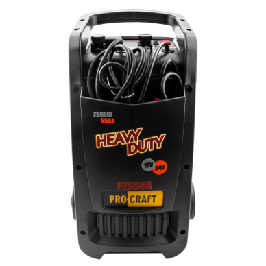 Akumuliatorių įkroviklis su paleidimo funkcija Procraft PZ550A, 12/24 V, 20-700 Ah 4 Akumuliatorių įkroviklis su paleidimo funkcija Procraft PZ550A, 12/24 V, 20-700 Ah 4