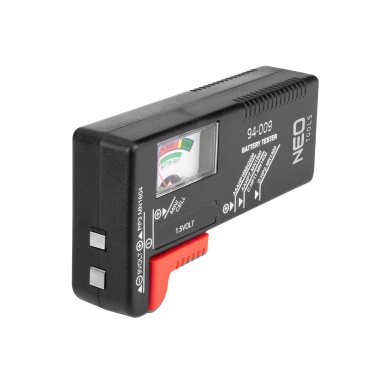 Akumuliatorių ir įkraunamų akumuliatorių testeris NEO 5 Akumuliatorių ir įkraunamų akumuliatorių testeris NEO 5