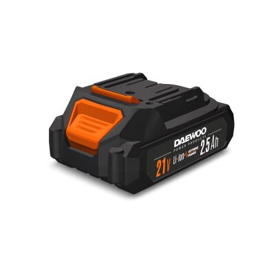 Akumuliatorius Daewoo DABT 2521Li, 21V, 2.5Ah, USB Type-A Akumuliatorius Daewoo DABT 2521Li, 21V, 2.5Ah, USB Type-A