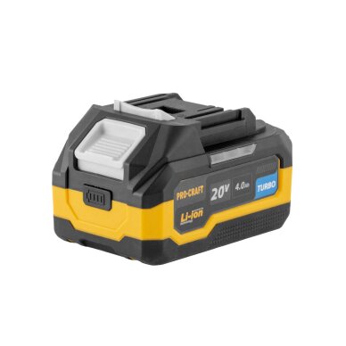 Akumuliatoriaus ir kroviklio komplektas ProCraft PBC-Set 2, 20V, 2x4.0Ah 1