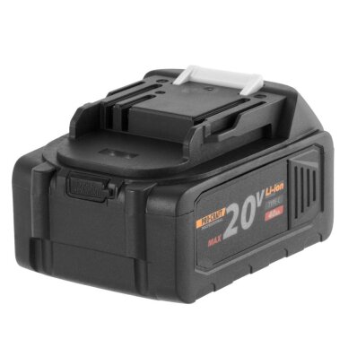 Akumuliatorius ProCraft 20/4C, 20V Li-ion, 4Ah (USB type C) 4 Akumuliatorius ProCraft 20/4C, 20V Li-ion, 4Ah (USB type C) 4