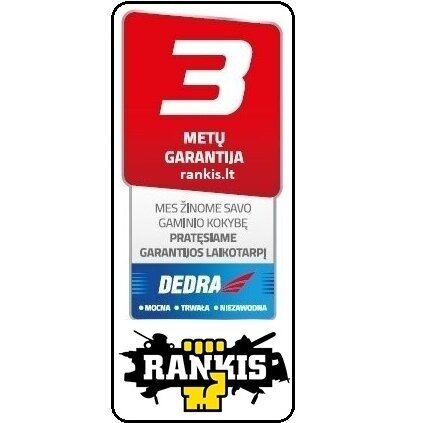 Akumuliatorius Dedra DED6936, 18 V, 6.0 Ah, Li-Ion 2 Akumuliatorius Dedra DED6936, 18 V, 6.0 Ah, Li-Ion 2