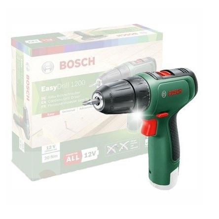 Akumuliatorinis gręžtuvas Bosch Easydrill 1200, 12 V, (be akum. ir krov.) 1 Akumuliatorinis gręžtuvas Bosch Easydrill 1200, 12 V, (be akum. ir krov.) 1