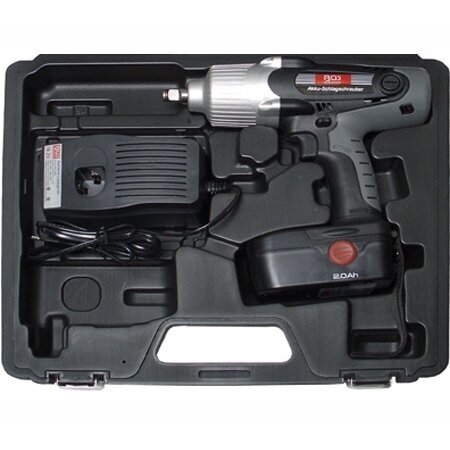 Akumuliatorinis smūginis veržliasūkis BGS-technic, 530Nm, 1/2" 1 Akumuliatorinis smūginis veržliasūkis BGS-technic, 530Nm, 1/2" 1