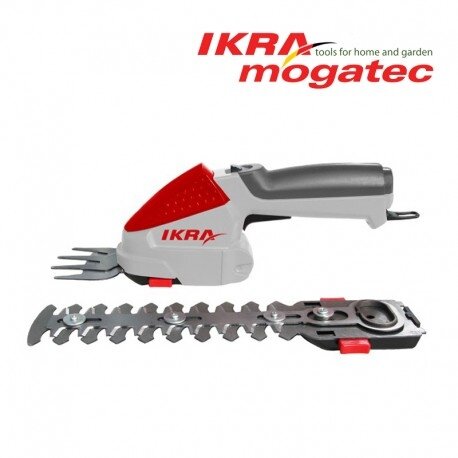 Akumuliatorinės žolės ir gyvatvorių žirklės 7,2V Ikra Mogatec IGBS 1054 LI Akumuliatorinės žolės ir gyvatvorių žirklės 7,2V Ikra Mogatec IGBS 1054 LI
