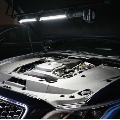 Akumuliatorinis juostinis šviestuvas Makita DML818, 18 V, (be akum. ir krov.) 4 Akumuliatorinis juostinis šviestuvas Makita DML818, 18 V, (be akum. ir krov.) 4