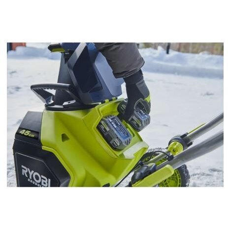 Akumuliatorinis sniego valytuvas Ryobi RY18STX45A-240, 18V ONE+, 2x4.0Ah 5 Akumuliatorinis sniego valytuvas Ryobi RY18STX45A-240, 18V ONE+, 2x4.0Ah 5