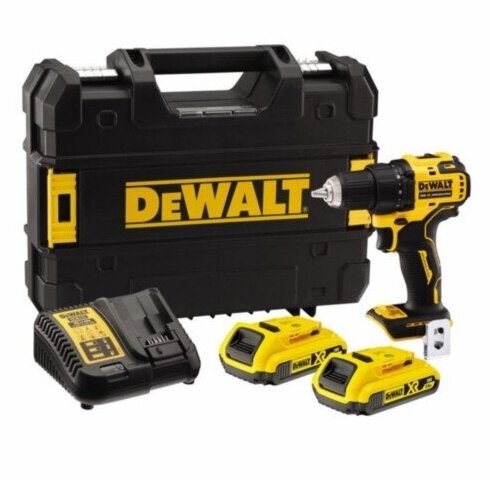 Akum. suktuvas-gręžtuvas DeWalt DCD708D2T-QW, 18V, 2x2,0Ah 1 Akum. suktuvas-gręžtuvas DeWalt DCD708D2T-QW, 18V, 2x2,0Ah 1