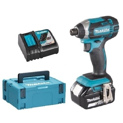 Akumuliatorinis smūginis suktuvas Makita DTD152RT1J, 18V, 1x5.0Ah Akumuliatorinis smūginis suktuvas Makita DTD152RT1J, 18V, 1x5.0Ah