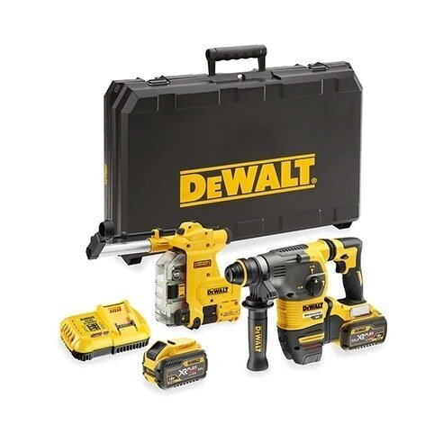 Akumuliatorinis perforatorius DeWalt DCH335X2-QW, SDS-plus, 54V, 2x9.0Ah Akumuliatorinis perforatorius DeWalt DCH335X2-QW, SDS-plus, 54V, 2x9.0Ah