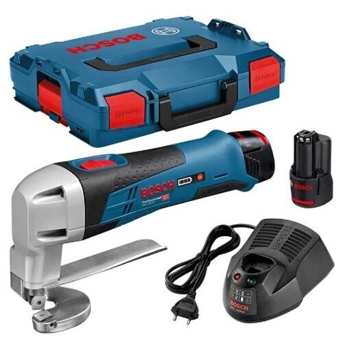 Akumuliatorinės kerpamosios skardos žirklės Bosch GSC 12V-13 Professional Akumuliatorinės kerpamosios skardos žirklės Bosch GSC 12V-13 Professional