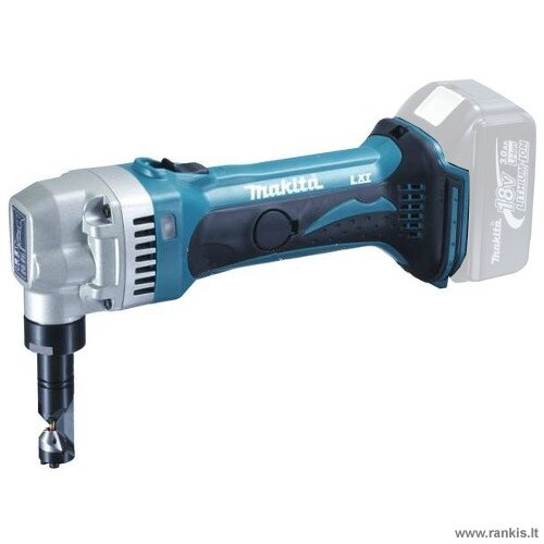 Akumuliatorinės skardos žirklės Makita DJN161Z, 18V Li-ion (3 metų garantija) Akumuliatorinės skardos žirklės Makita DJN161Z, 18V Li-ion (3 metų garantija)