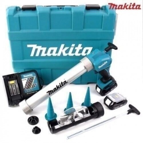 Akumuliatorinis sandarinimo pistoletas Makita DCG180RAEX, 18V Li-ion Akumuliatorinis sandarinimo pistoletas Makita DCG180RAEX, 18V Li-ion
