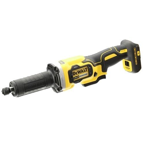 Akumuliatorinis tiesinis šlifuoklis DeWalt DCG426N-XJ, 18V (be akum. ir krov.) Akumuliatorinis tiesinis šlifuoklis DeWalt DCG426N-XJ, 18V (be akum. ir krov.)