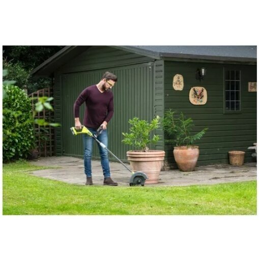 Akumuliatorinis vejos kraštų genėtuvas Ryobi RY18EGA-0, 18V one+ 2