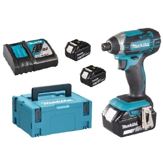 Akumuliatorinis smūginis suktuvas Makita DTD152RM3J, 18V, 3x4.0Ah Akumuliatorinis smūginis suktuvas Makita DTD152RM3J, 18V, 3x4.0Ah