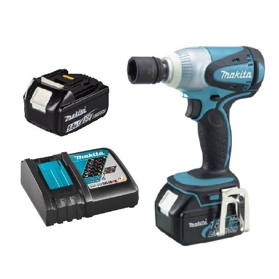 Akumuliatorinis smūginis veržliasukis Makita DTW251RTJ, 18V, 2x5.0Ah Akumuliatorinis smūginis veržliasukis Makita DTW251RTJ, 18V, 2x5.0Ah