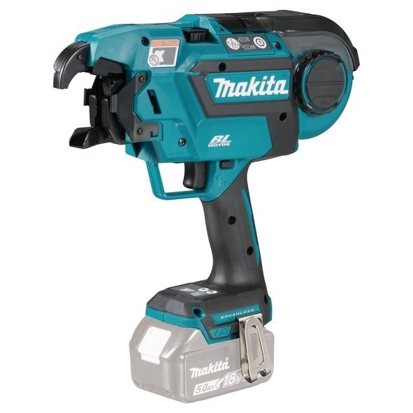 Akumuliatorinis armatūros rišiklis Makita DTR180RTJ, 18V, 2x5,0Ah 1 Akumuliatorinis armatūros rišiklis Makita DTR180RTJ, 18V, 2x5,0Ah 1