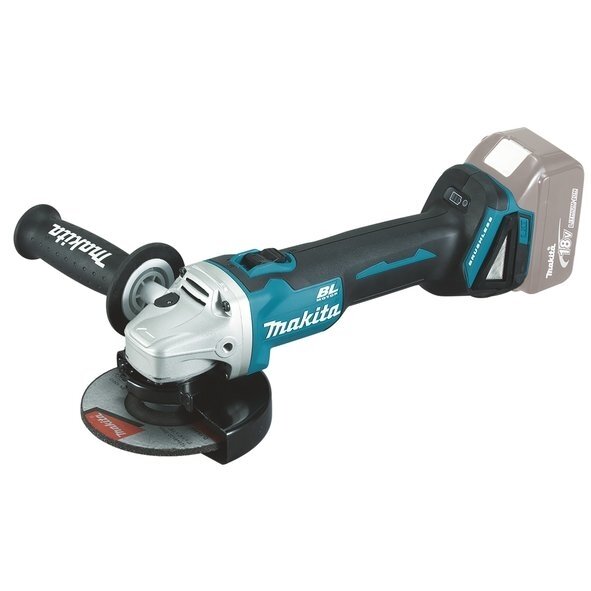 Akumuliatorinis kampinis šlifuoklis Makita DGA506RTJ, 18V, 2X5,0Ah 1 Akumuliatorinis kampinis šlifuoklis Makita DGA506RTJ, 18V, 2X5,0Ah 1