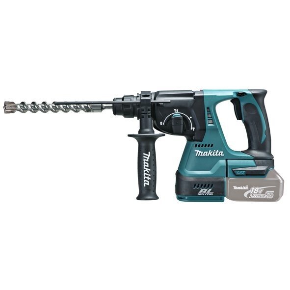 Akumuliatorinių įrankių rinkinys MAKITA DLX5032T, 18 V; 3x5,0 Ah. 4 Akumuliatorinių įrankių rinkinys MAKITA DLX5032T, 18 V; 3x5,0 Ah. 4