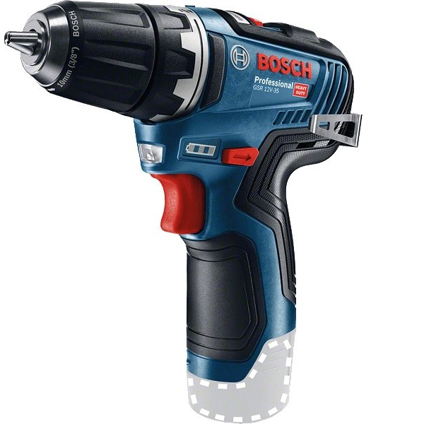 Akumuliatorinis gręžtuvas-suktuvas Bosch GSR 12V-35, 12 V, (be akum. ir krov.), professional Akumuliatorinis gręžtuvas-suktuvas Bosch GSR 12V-35, 12 V, (be akum. ir krov.), professional