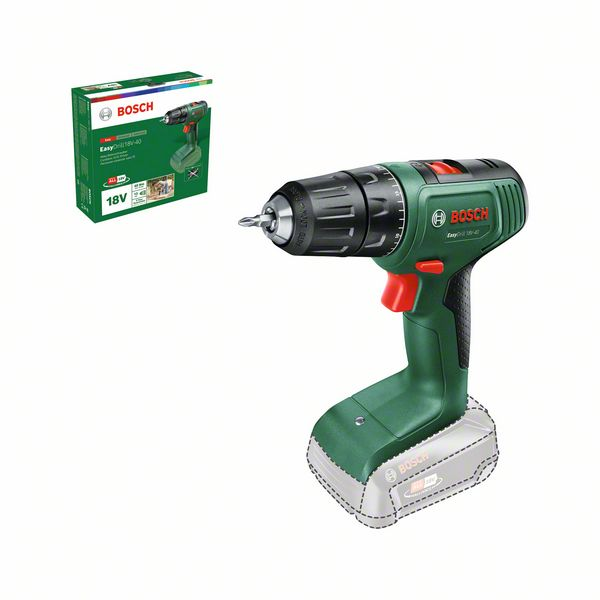 Akumuliatorinis gręžtuvas- suktuvas Bosch Easydrill 18V-40, 18 V, (be akum. ir krov.) 1 Akumuliatorinis gręžtuvas- suktuvas Bosch Easydrill 18V-40, 18 V, (be akum. ir krov.) 1