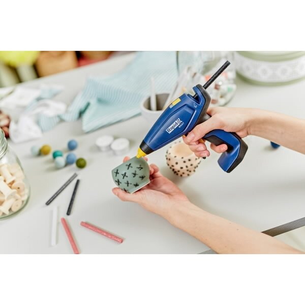 Akumuliatorinis klijų pistoletas BGX7, 7mm, USB įkrovimas, Rapid 9 Akumuliatorinis klijų pistoletas BGX7, 7mm, USB įkrovimas, Rapid 9