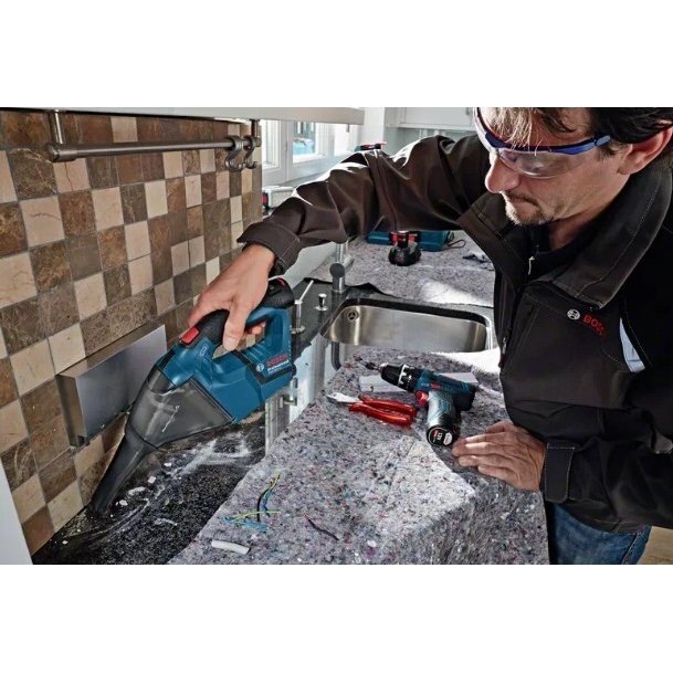 Akumuliatorinis dulkių siurblys Bosch GAS 12V, 2x3.0Ah 5 Akumuliatorinis dulkių siurblys Bosch GAS 12V, 2x3.0Ah 5