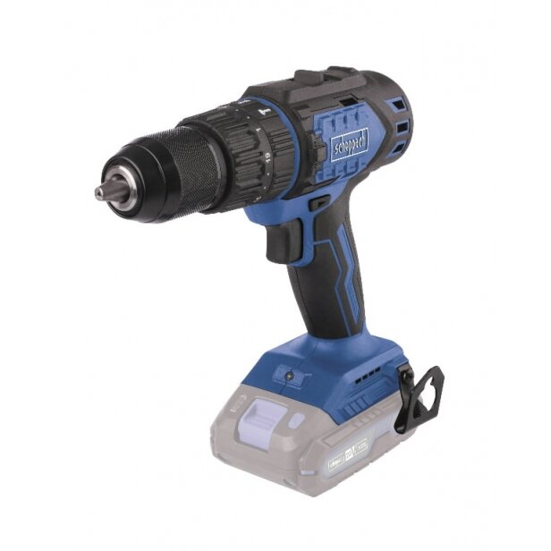 Akumuliatorinis suktuvas/gręžtuvas BC-CD60-X 20V, korpusas, Scheppach Akumuliatorinis suktuvas/gręžtuvas BC-CD60-X 20V, korpusas, Scheppach