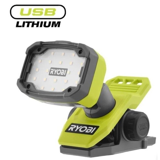 Akumuliatorinis prožektorius Ryobi RLC4-0, 4V (be akum. ir kroviklio) Akumuliatorinis prožektorius Ryobi RLC4-0, 4V (be akum. ir kroviklio)