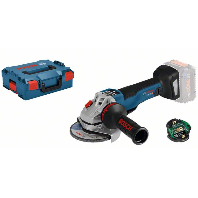 Akumuliatorinis kampinis šlifuoklis Bosch GWS 18V-10 PSC, 18 V, (be akum. ir krov.) Akumuliatorinis kampinis šlifuoklis Bosch GWS 18V-10 PSC, 18 V, (be akum. ir krov.)