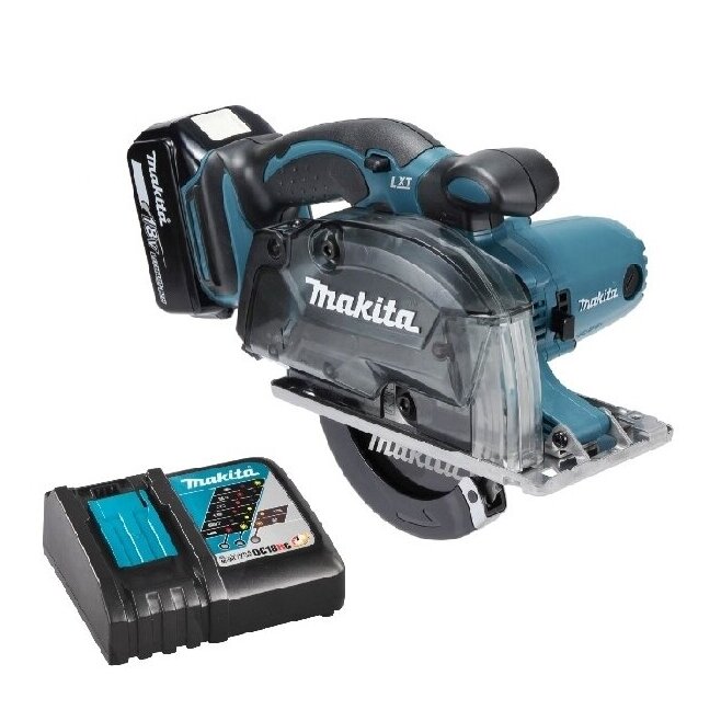 Akumuliatorinis diskinis metalo pjūklas Makita DCS552RT1, 18V, 5,0Ah Akumuliatorinis diskinis metalo pjūklas Makita DCS552RT1, 18V, 5,0Ah