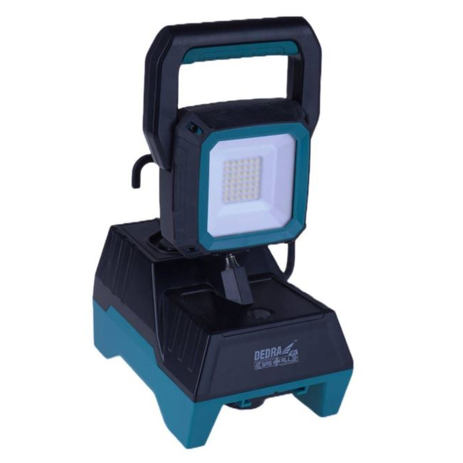 Akumuliatorinis prožektorius Dedra DED6905, 18V, 1600lm 1 Akumuliatorinis prožektorius Dedra DED6905, 18V, 1600lm 1