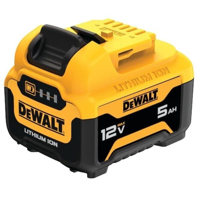 Akumuliatorius DeWalt DCB126-XJ, 12 V, 5.0 Ah, Li-ion Akumuliatorius DeWalt DCB126-XJ, 12 V, 5.0 Ah, Li-ion
