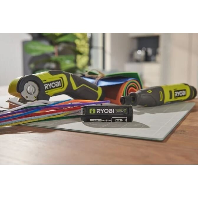 Akumuliatorius Ryobi RB4L30, 4 V, 3.0 Ah 2 Akumuliatorius Ryobi RB4L30, 4 V, 3.0 Ah 2